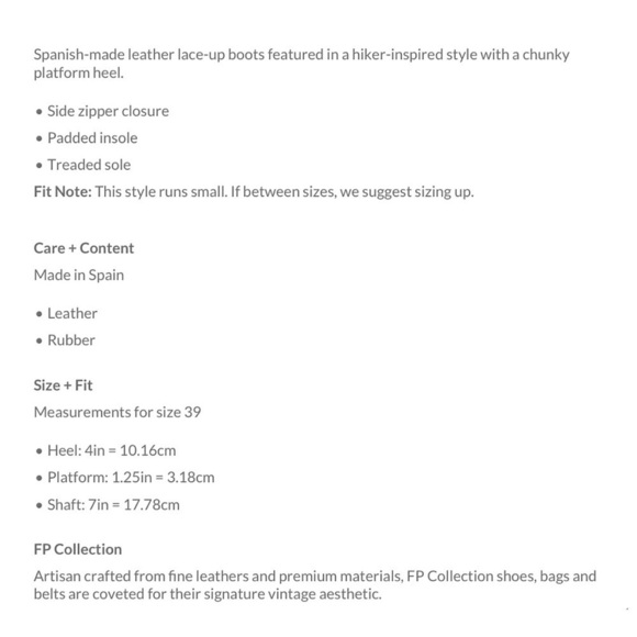 Free People Dylan Lace Up Boots - Picture 15 of 16